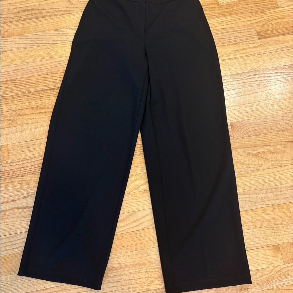 Eileen Fisher Black Wide Leg Pants